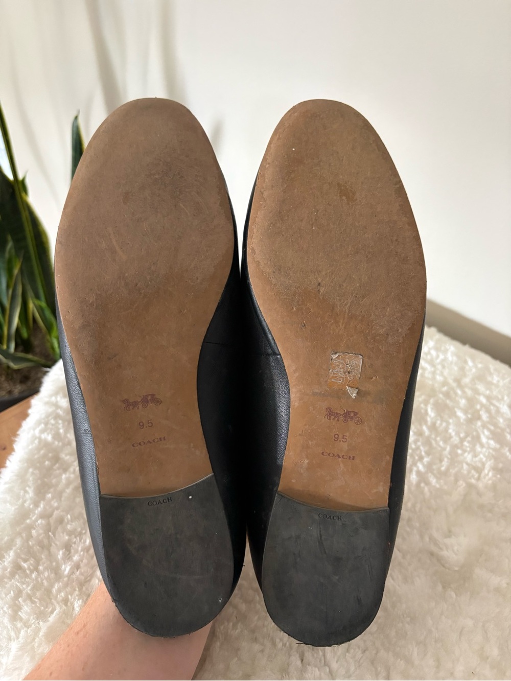 Coach Slip On Flats Dress Shoes - Picture 6 of 8